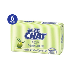 Le CHAT Savon De Marseille Huile dOlive - 6 Pack